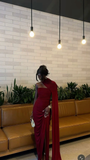 Sexy Burgundy Strapless Sheath Long Formal Evening Party Dresses, HZ0319