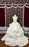 Retro White Swetheart A-Line Quinceanera Dresses Ball Gowns Wedding Dresses, HZ0319