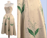 Elegant Ivory Strapless A-Line Satin Long Formal Party Dresses Birthday Outfits, HZ0319
