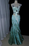 Stunning Prom Dress Strapless Pleated Evening Dresses Gala Gown Birthday Party Outfits HZ0319