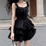 Cute A Line Square Neckline Pleated Homecoming Dress Birthday Party Prom Dress HZ0319