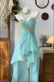 Gorgeous Sweetheart Sleeveless Chiffon Swarovski Crvstals Homecoming Dress Prom Dress HZ0319