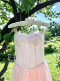 Pretty A Line Spaghetti Straps Flower Long Dress Birthday Outfits Sweet 16 Homecoming Dress HZ0319