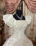 Elegant Wedding Dress Square Pleated Ball Gown Evening Dress Gala Dress Wedding Dress Prom Dress HZ0319