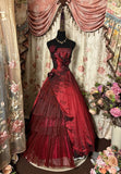 Elegant Prom Dress Spaghetti Straps Tulle Ball Gown Evening Dress Dance Dress Birthday Party Dress HZ0319