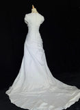 Elegant Prom Dress Square Neck Pleated Prom Gown Evening Dress Gala Dress Business Dinner Dress HZ0319