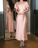 Sweet Prom Dress A Line V-neck Prom Dress Evening Dress Gala Dress HZ0319