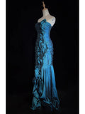 Gorgeous Prom Dress Strapless Pleated Ruffle Prom Gown Gala Dress Evening Dresses HZ0319