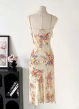 Pretty Prom Dress Spaghetti Straps Print Prom Gown Date Dress Party Dresses HZ0319