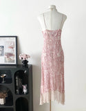 Sweet Prom Dress Spaghetti Straps Print Polka Dot Prom Gown Party Dresses HZ0319