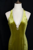 Gorgeous Prom Dress V-neck Pearl Birthday Party Dress Evening Dress Gala Dress HZ0319