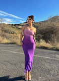 Pretty Summer Dress Strapless Fitted Gradient Women Dress Vacation Dress Party Dress HZ0319