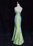 Stunning Prom Dress Strapless Beaded Mermaid Evening Dress Gala Dress HZ0319