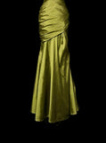 Stunning Prom Dress Strapless Pleated Long Prom Dress Mermaid Evening Dress Birthday Party Dress HZ0319