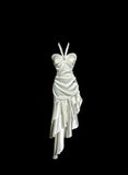 Beauty Prom Dress Halter Pleated Asymmetrical Hem Evening Dress Gala Dress Cocktail Dress HZ0319