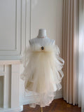 Charming Homecoming Dress Spaghetti Straps Tulle Short Prom Dress Birthday Party Outfits Cocktail Dress HZ0319