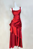 Stunning Prom Dress Square Neck Pleated Cocktail Dress Birthday Party Outfits HZ0319