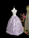 Stunning Prom Dress Spaghetti Straps Tulle Ball Gown Evening Dress Quinceanera Dress HZ0319