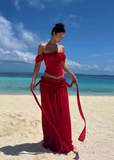 New Arrival Prom Dress Off Shoulder Pleated Birthday Party Dress Cocktail Dress HZ0319