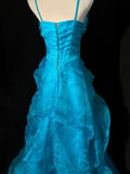 Vintage Prom Dress Spaghetti StrapsTulle Evening Dress Birthday Party Dress HZ0319