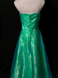 Newest Prom Dress A Line Strapless Tulle Cocktail Dress Evening Dress HZ0319