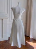 New Style Prom Dress A Line Square Neck Flower Evening Dress Birthday Party Dress HZ0319