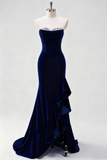 Elegant Prom Dress Sweetheart Pleated Ruffle Evening Dress Gala Dress HZ0319