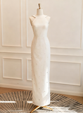 Elegant Wedding Dress Beading Backless Wedding Dress HZ0319
