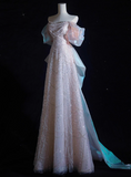 Luxury Prom Dress Off Shoulder Evening Dress Gala Dress Birthday Dress HZ0319