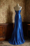 Elegant Prom Dress Spaghetti Straps Pleated Evening Dress Gala Dress Cocktail Dress HZ0319