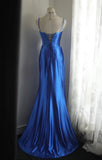 Elegant Prom Dress Spaghetti Straps Pleated Evening Dress Gala Dress Cocktail Dress HZ0319