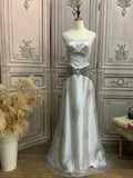 Elegant Prom Dress A Line Strapless Prom Dress Evening Dress Birthday Party Outfits HZ0319