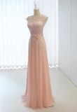 Stunning Prom Dress Crew Neck Gala Dress Evening Dress Formal Dress HZ0319