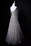 Shiny Prom Dress A Line Off Shoulder Pleated Gala Dress Evening Dress Party Dress HZ0319