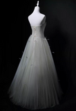 Charming Prom Dress A Line Sweetheart Pleated Tulle Gala Dress Evening Dress Party Dress HZ0319