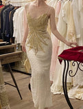 Stunning Prom Dress Spaghetti Straps Fitted Beading Birthday Party Dress Cockatail Dress Evening Dress HZ0319