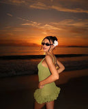 Cute Olive Green V-neck Sheath Knitted Homecoming Dress Party Dress HZ0319