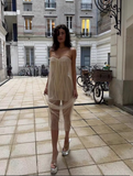 Fashion Beige Strapless Design A-line Tulle Women Party Dress, HZ0319