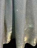 Sparkling Light Blue Sequin Spaghetti Strap Design A-line Satin Party Dress Homecoming Dress HZ0319