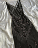Black V Neck Sheath Beading Vinatge Long party Dress Evening Dresses, HZ0319